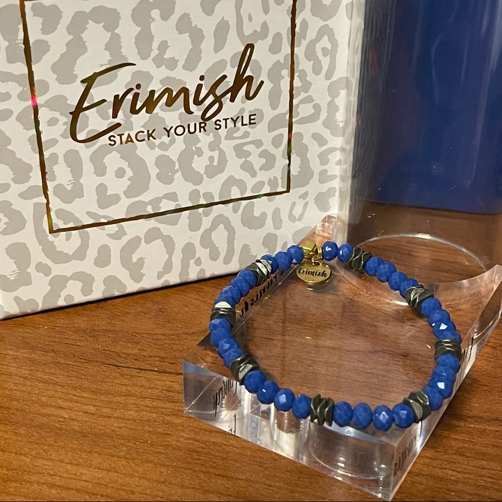 Erimish Cobalt Blue Single Bracelet
